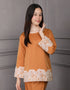 KIDS BAJU KURUNG KEDAH JULYA (TANGERINE)